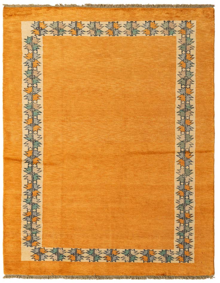 Detail image of 5' 2 x 7' 2 Hand Knotted Peshawar Ziegler Rug