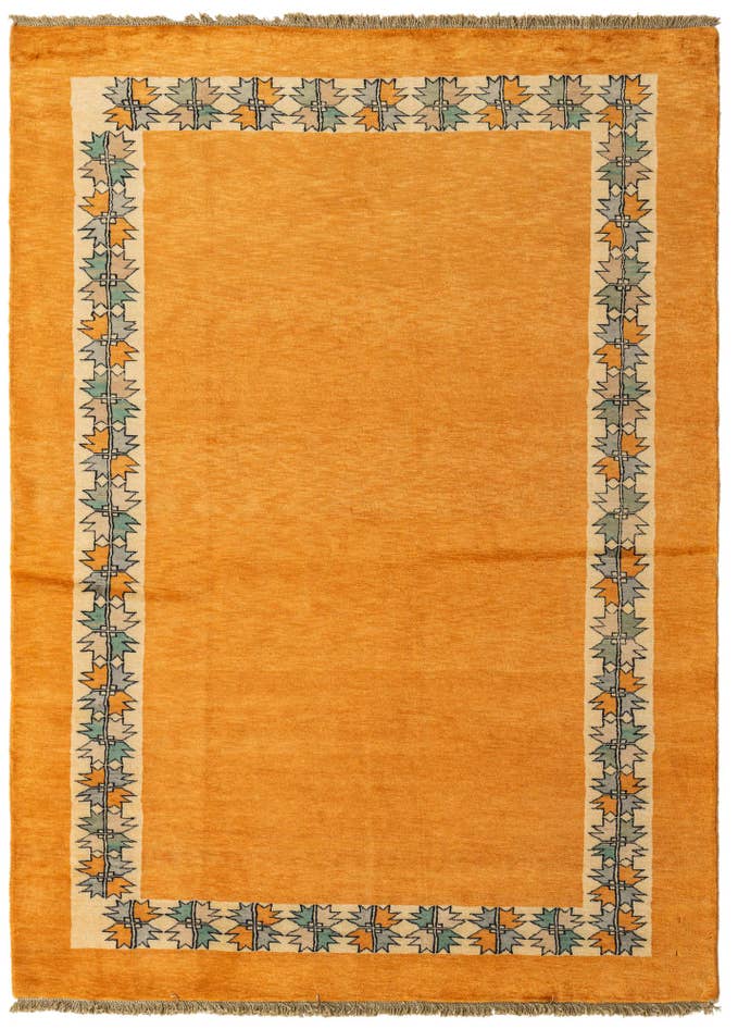 Detail image of 5' 2 x 7' 2 Hand Knotted Peshawar Ziegler Rug