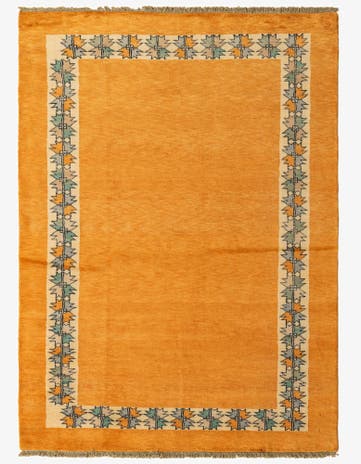 5' 2 x 7' 2 Hand Knotted Peshawar Ziegler Rug