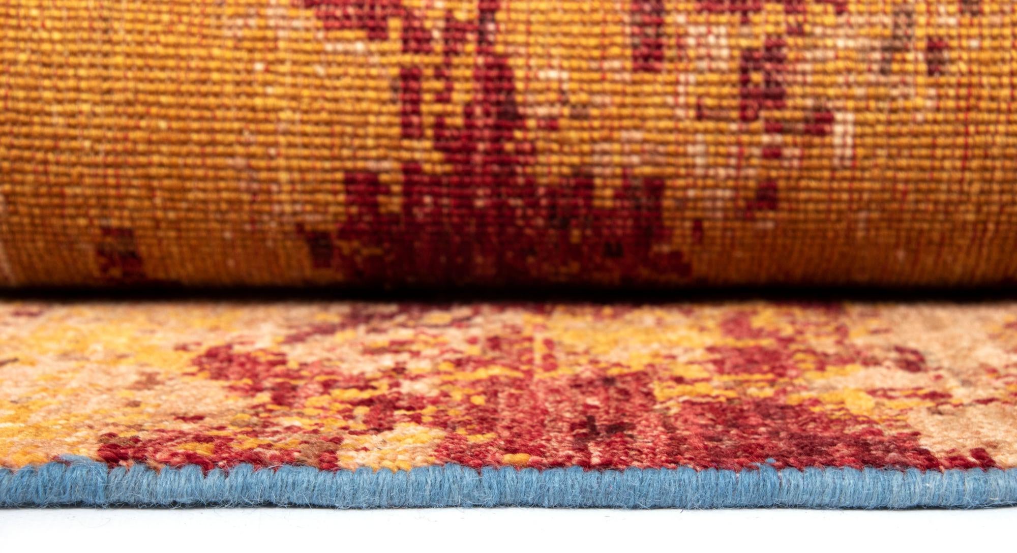 6' 8 x 9' 9 Rubin Wool Rug