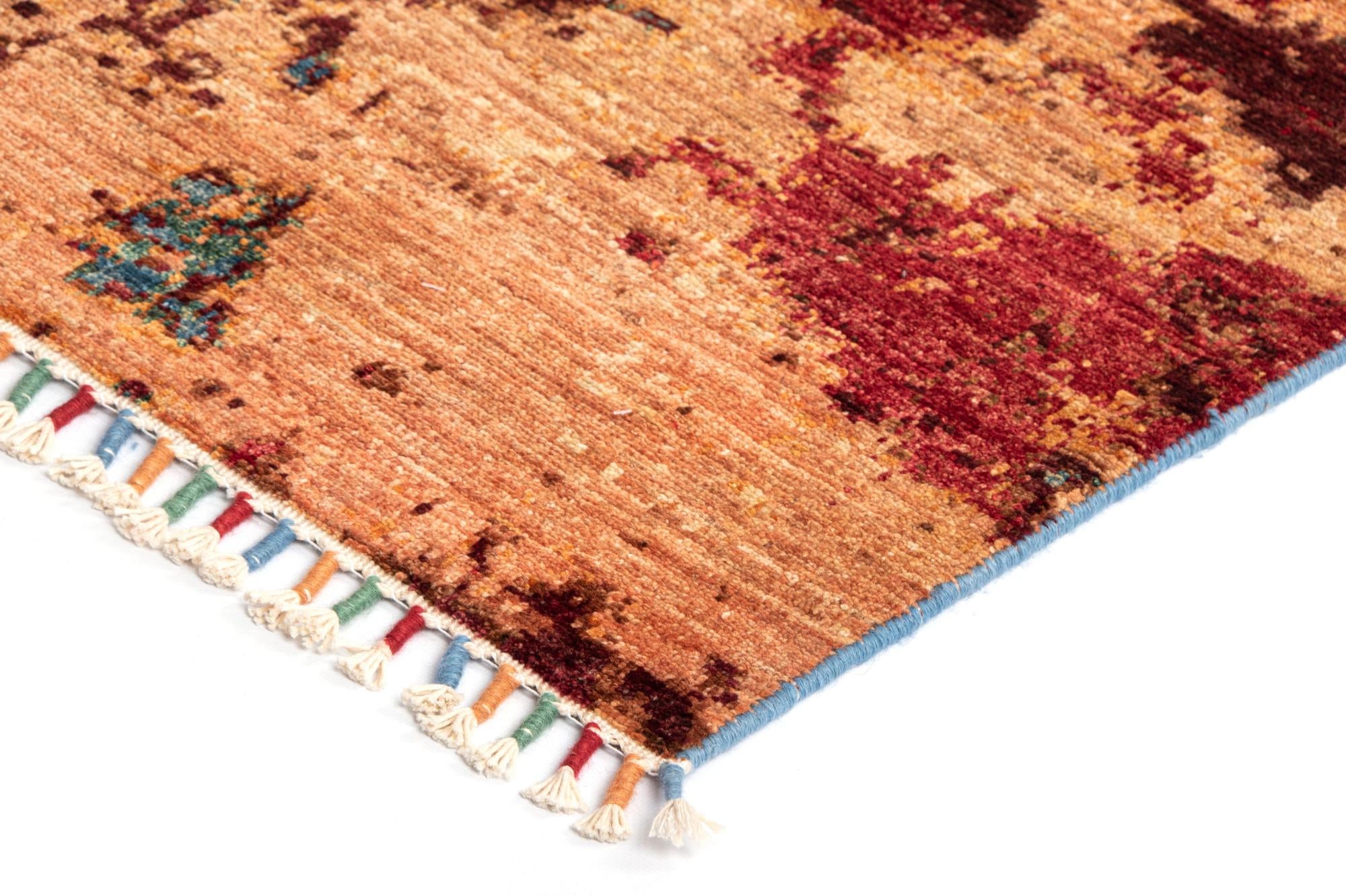 6' 8 x 9' 9 Rubin Wool Rug