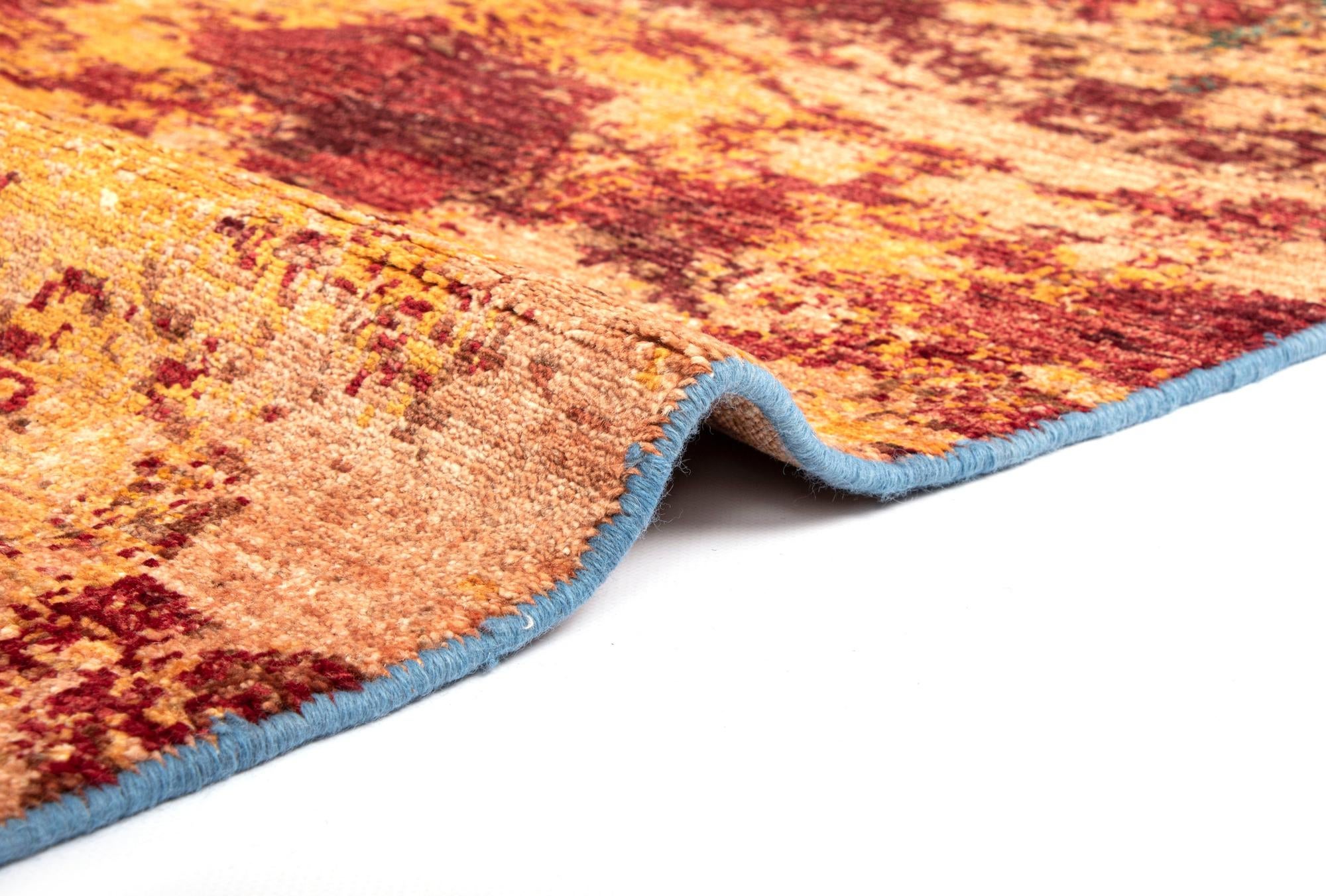 6' 8 x 9' 9 Rubin Wool Rug