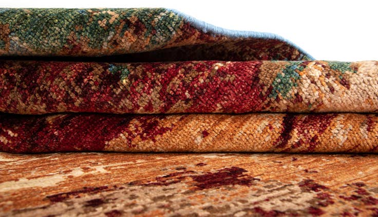 Detail image of 5' 2 x 6' 5 Rubin Wool Rug
