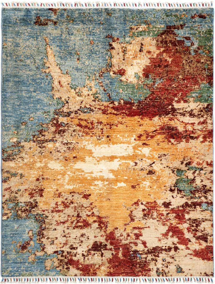 5' 2 x 6' 5 Rubin Wool Rug