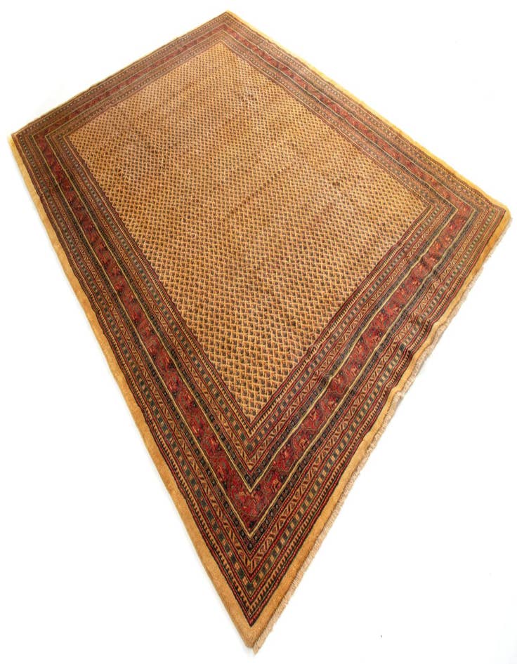 Detail image of 9' 8 x 12' 10 Hand Knotted Sarough Mir Persian Wool Rug