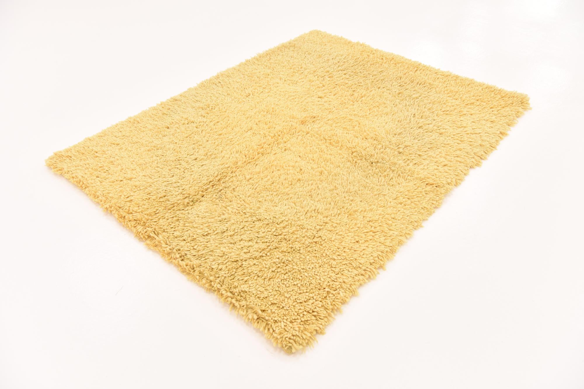 5' x 6' 3 Solid Shag Rug