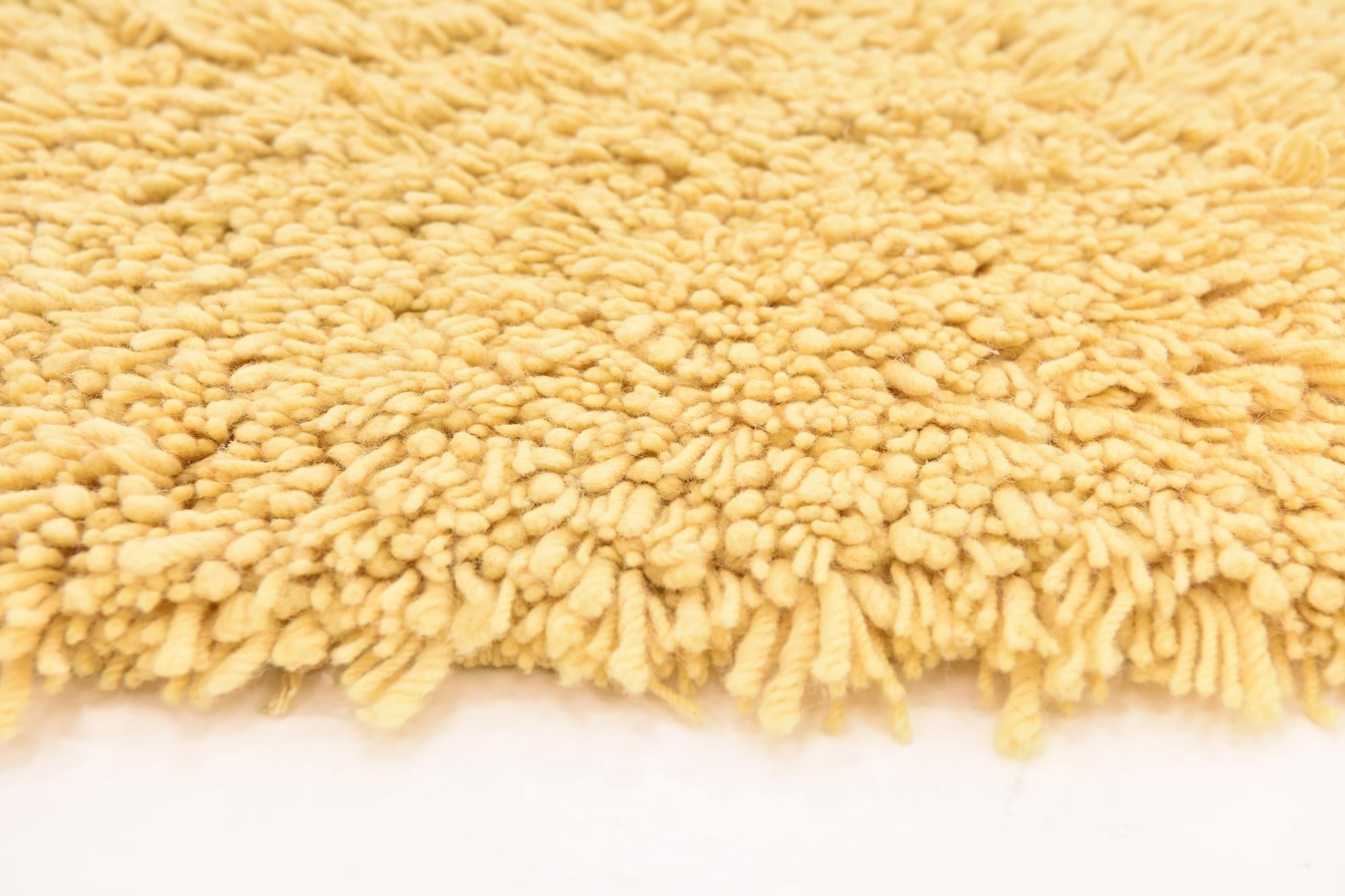 5' x 6' 3 Solid Shag Rug