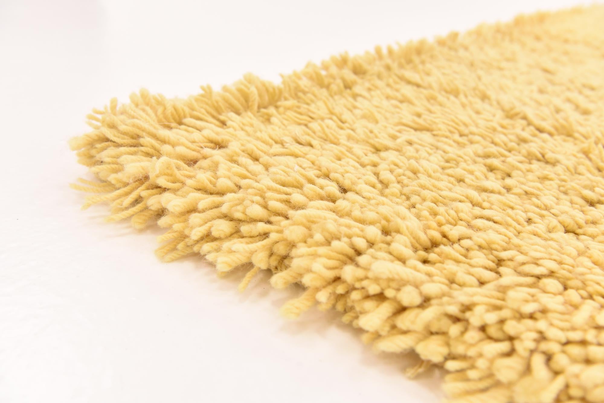 5' x 6' 3 Solid Shag Rug