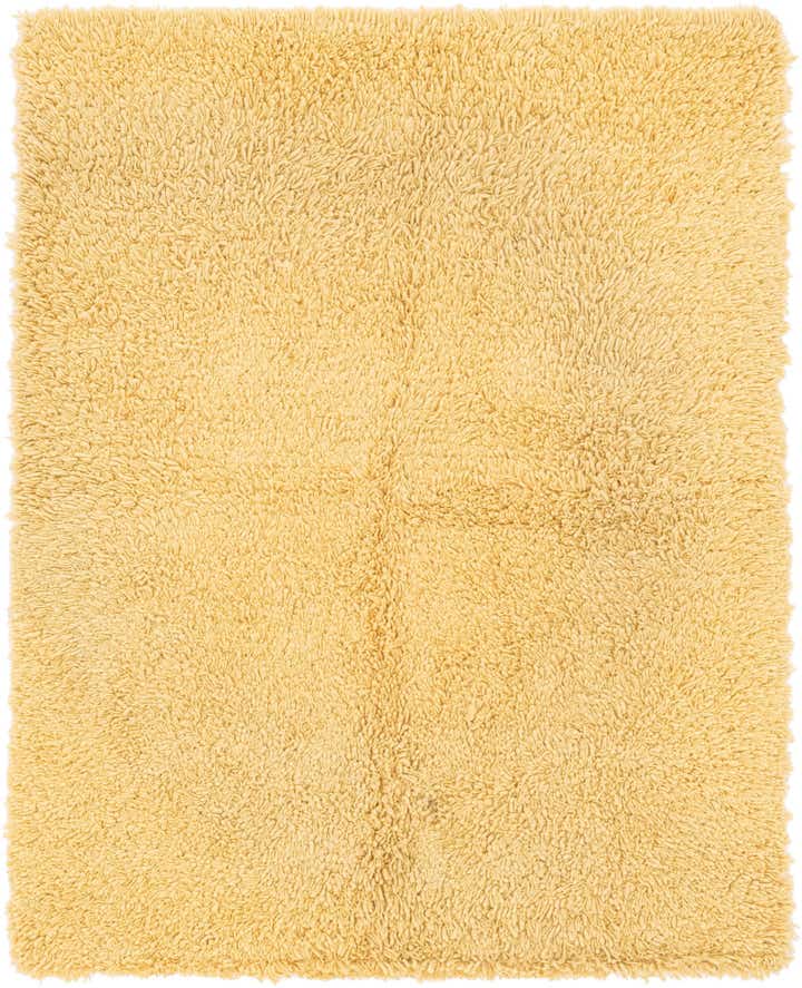 5' x 6' 3 Solid Shag Rug