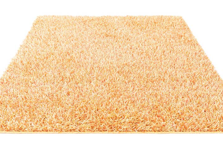 5' x 6' 7 Hand Knotted Solid Shag Rug