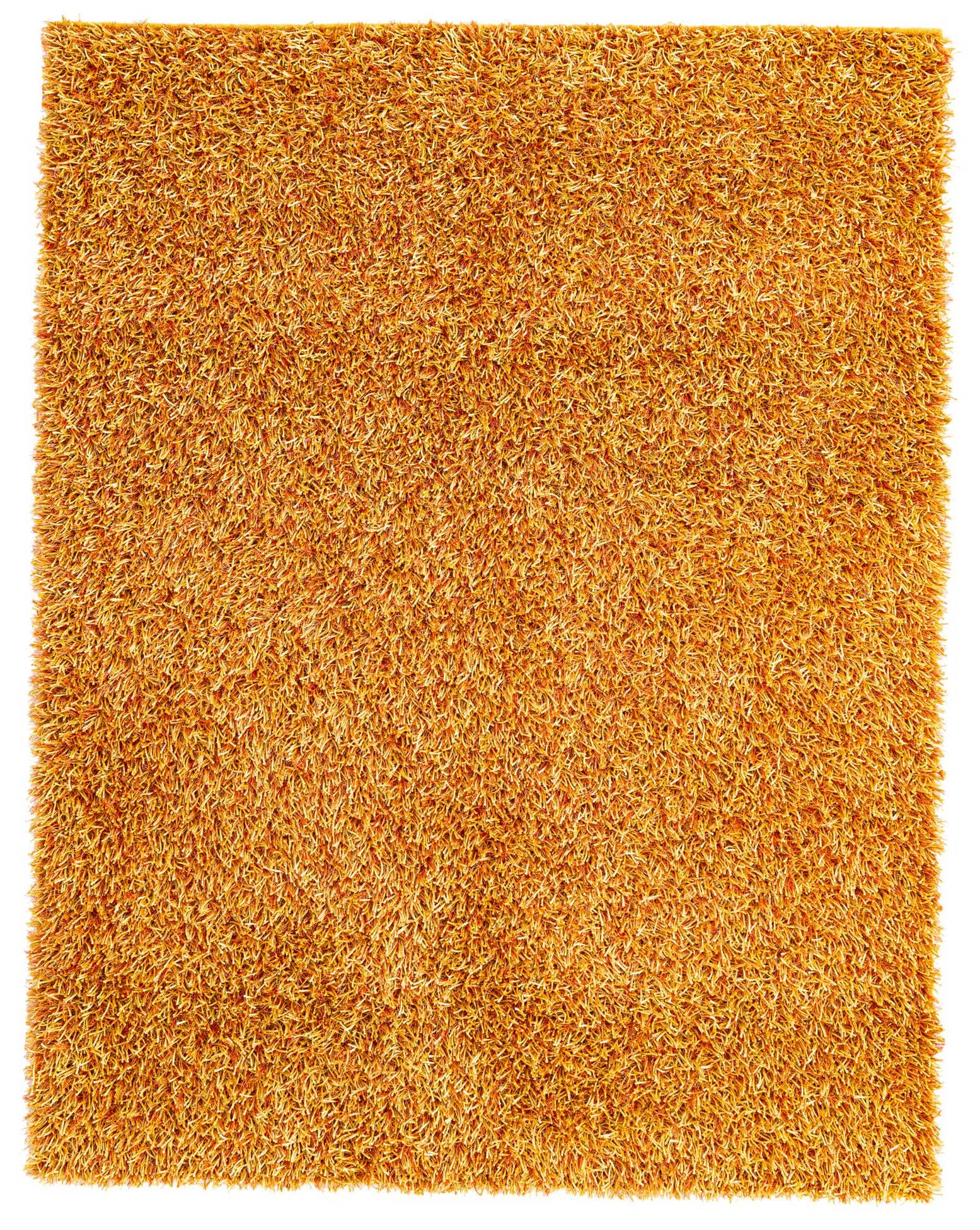 5' x 6' 7 Hand Knotted Solid Shag Rug