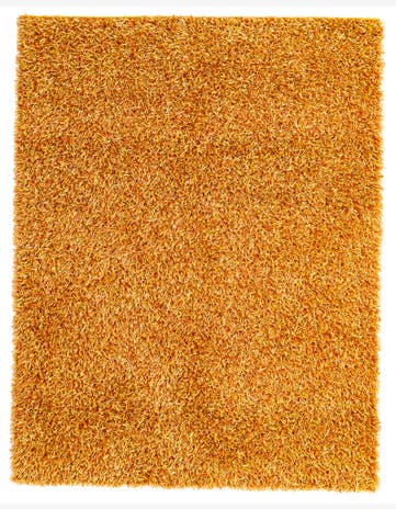 5' x 6' 7 Hand Knotted Solid Shag Rug