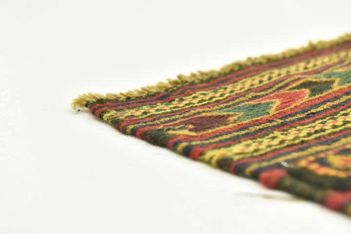 6' 3 x 9' 8 Hand Knotted Sumak Wool Rug