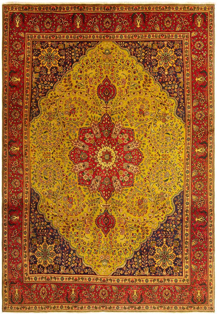 9' 4 x 13' 4 Tabriz Wool Rug