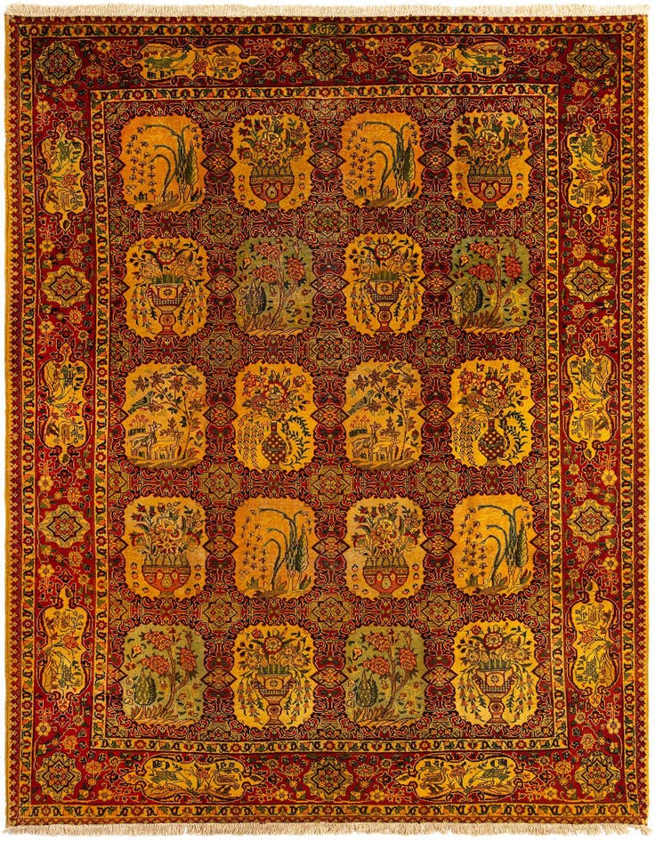 Detail image of 8' x 11' 1 Tabriz Wool Rug