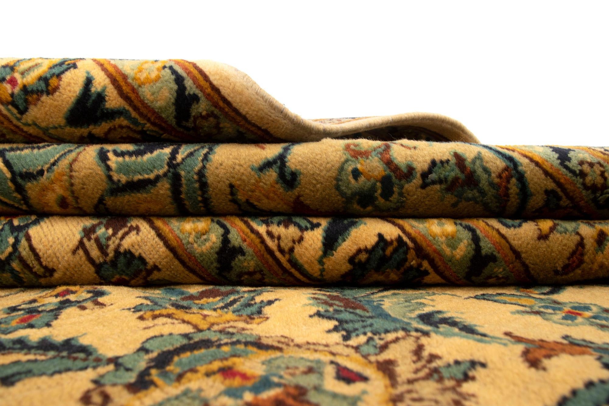 9' 11 x 13' 1 Hand Knotted Tabriz Persian Wool Rug