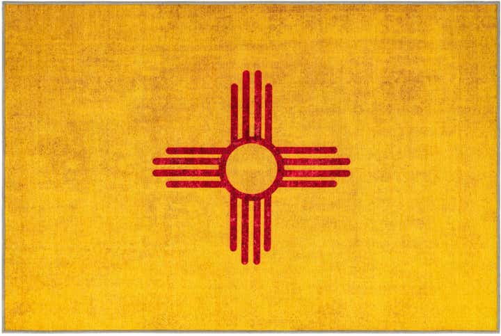 2' x 3' New Mexico The Flag Collection Rug