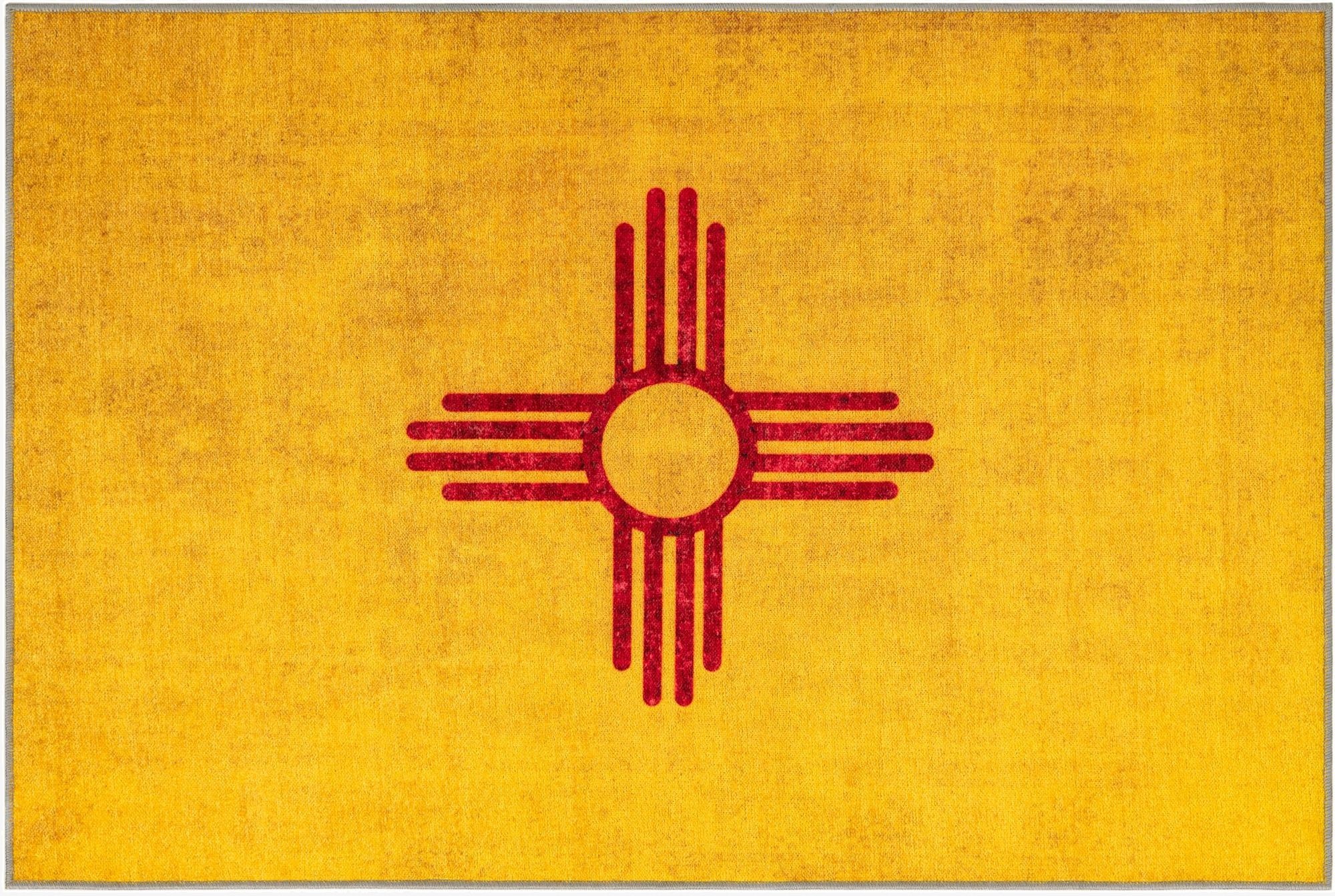 6' x 9' New Mexico The Flag Collection Rug
