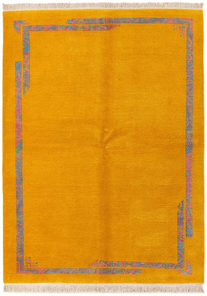 5' 8 x 7' 10 Hand Knotted Tibet Wool Rug