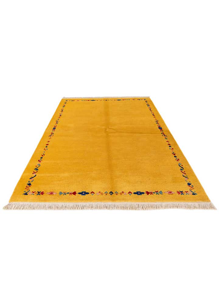 5' 8 x 8' 2 Hand Knotted Tibet Wool Rug