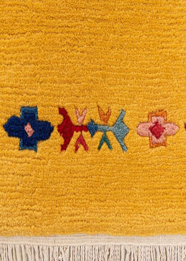 5' 8 x 8' 2 Hand Knotted Tibet Wool Rug