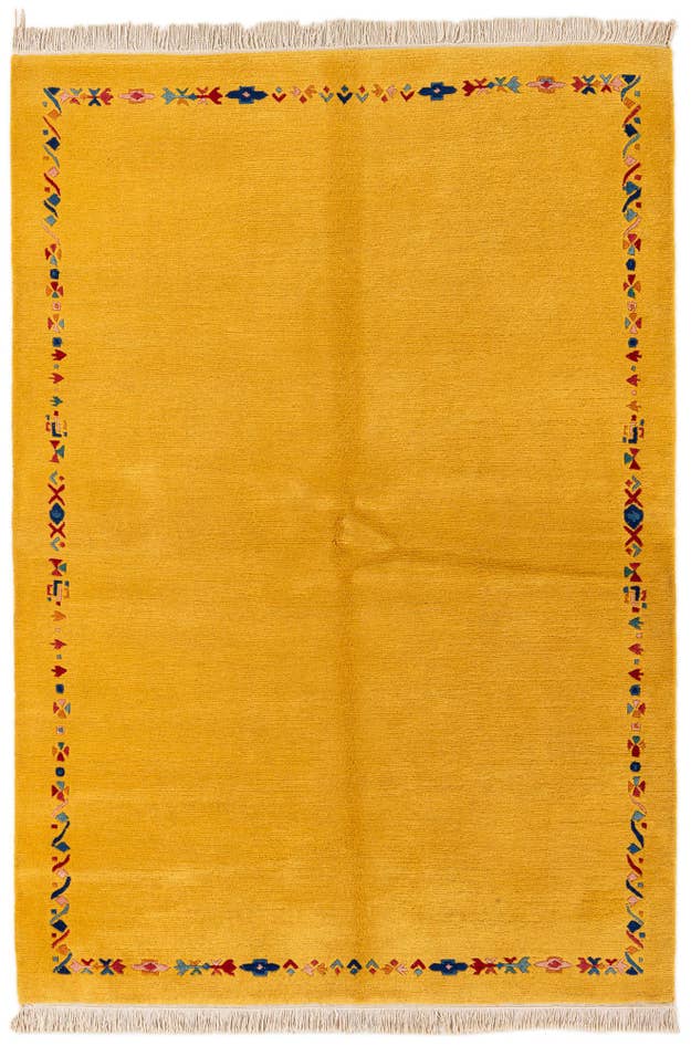 Detail image of 5' 8 x 8' 2 Hand Knotted Tibet Wool Rug