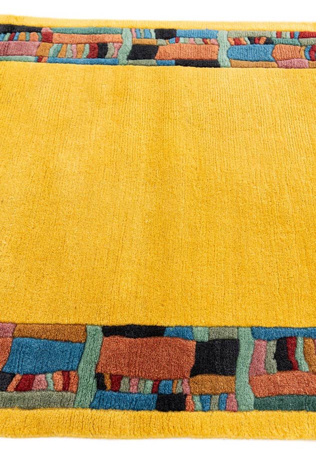 Detail image of 3' 1 x 4' 8 Hand Knotted Tibet Wool Rug