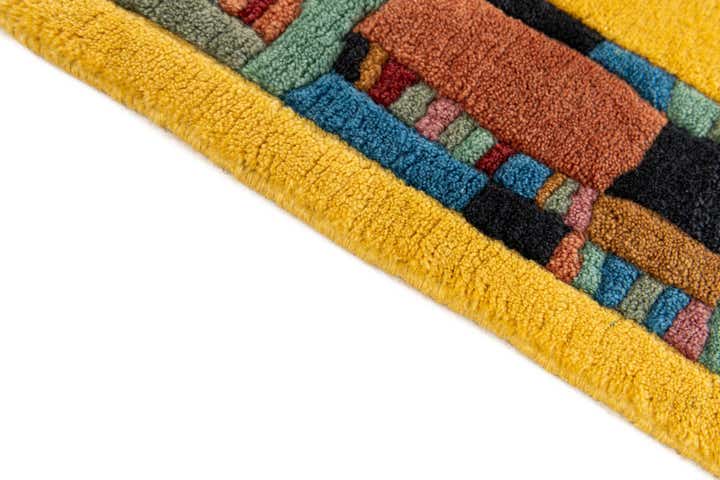 3' 1 x 4' 8 Hand Knotted Tibet Wool Rug