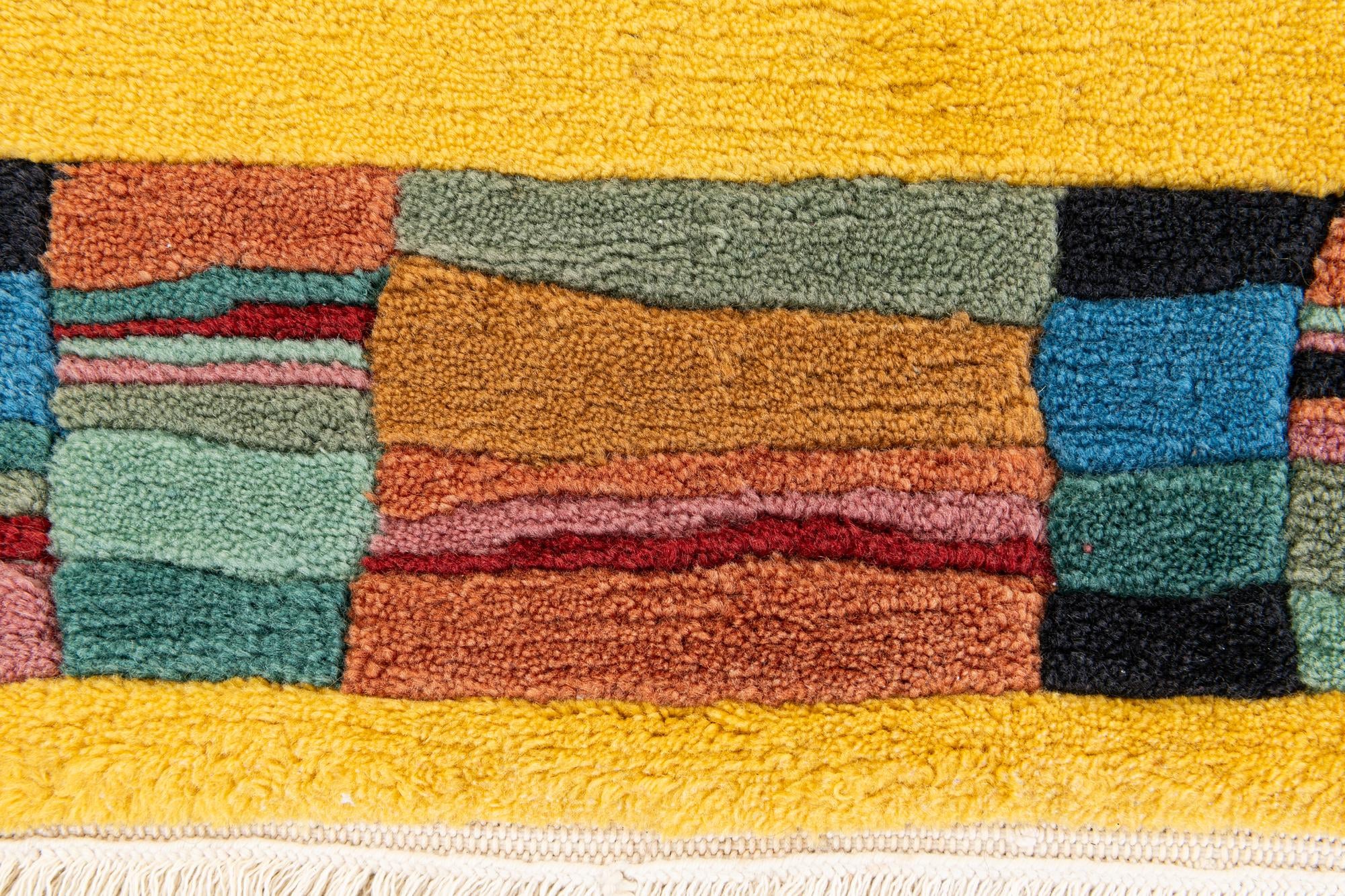 3' 1 x 4' 8 Hand Knotted Tibet Wool Rug