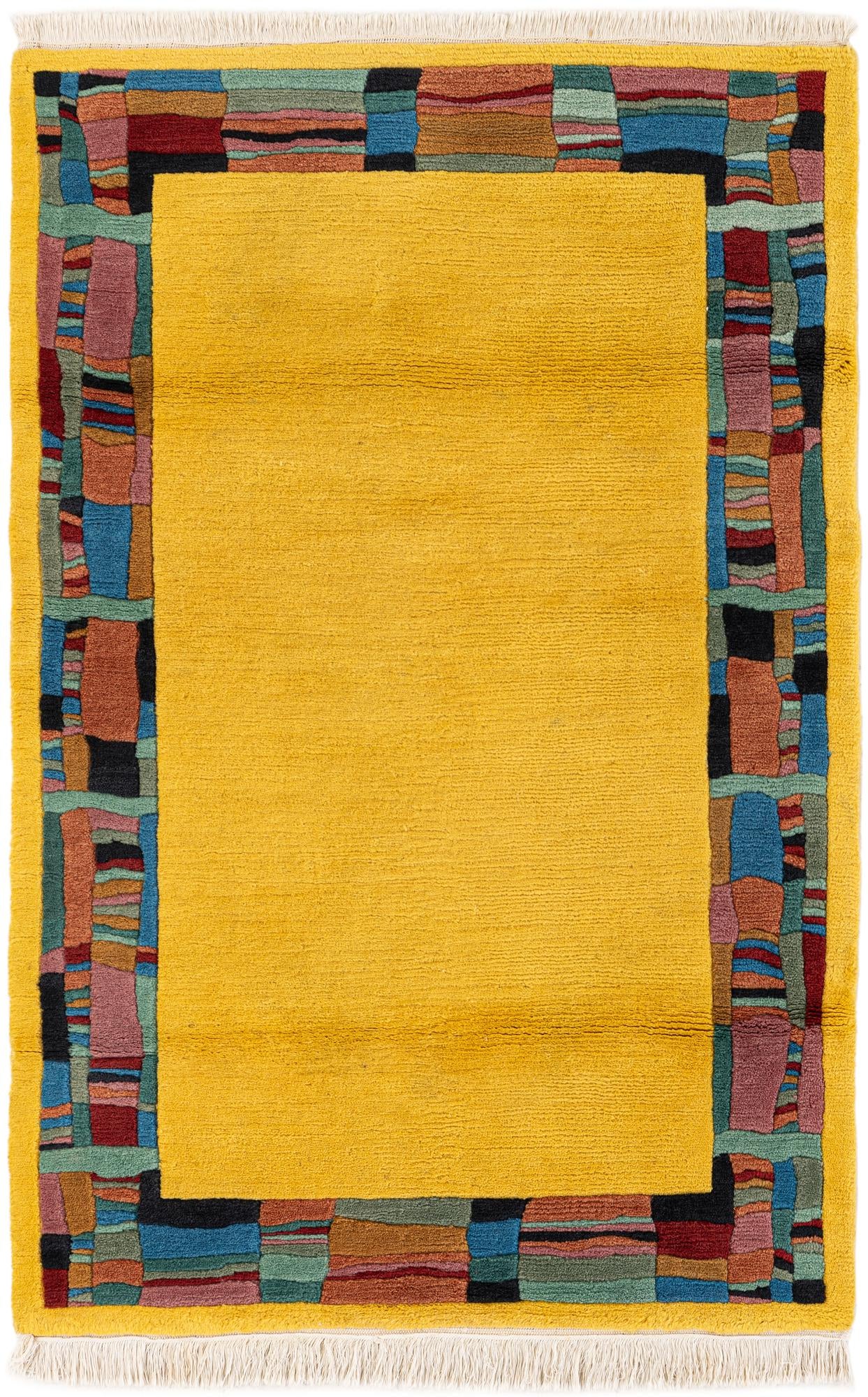 3' 1 x 4' 8 Hand Knotted Tibet Wool Rug