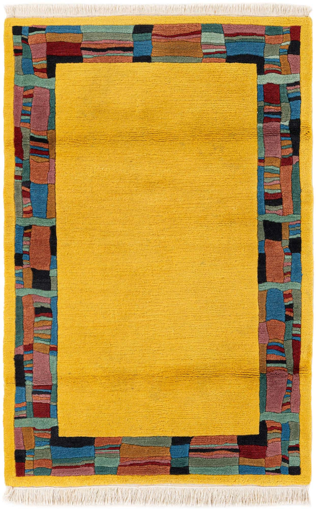 3' 1 x 4' 8 Hand Knotted Tibet Wool Rug