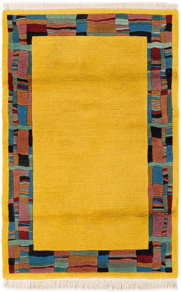 3' 1 x 4' 8 Hand Knotted Tibet Wool Rug