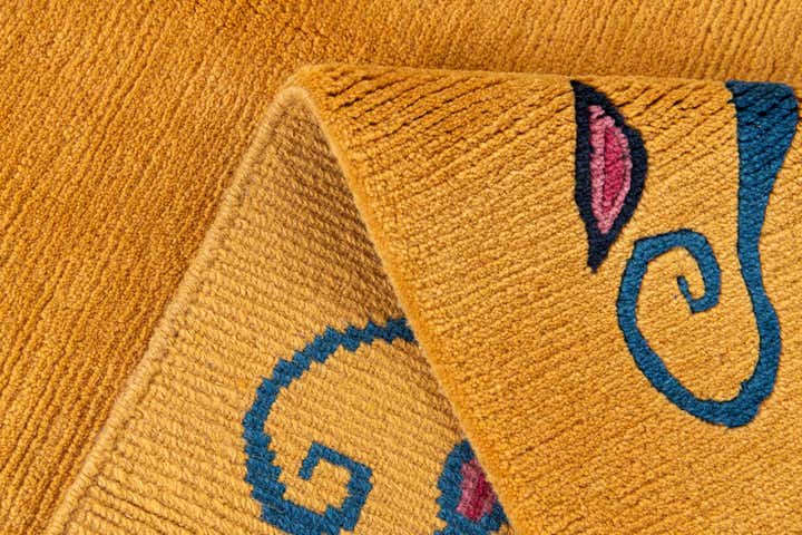 5' 8 x 8' 4 Hand Knotted Tibet Wool Rug