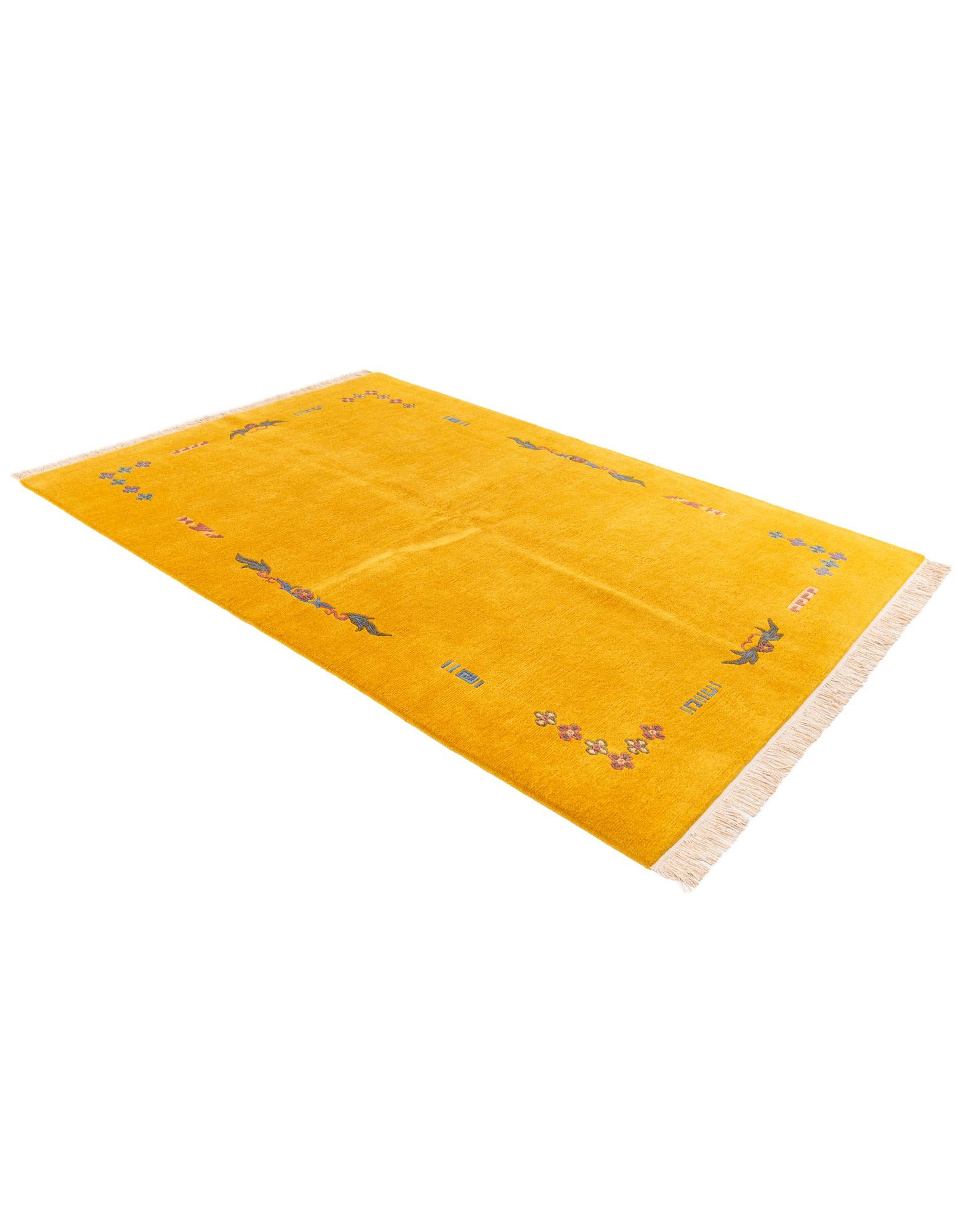 5' 8 x 8' 4 Hand Knotted Tibet Wool Rug