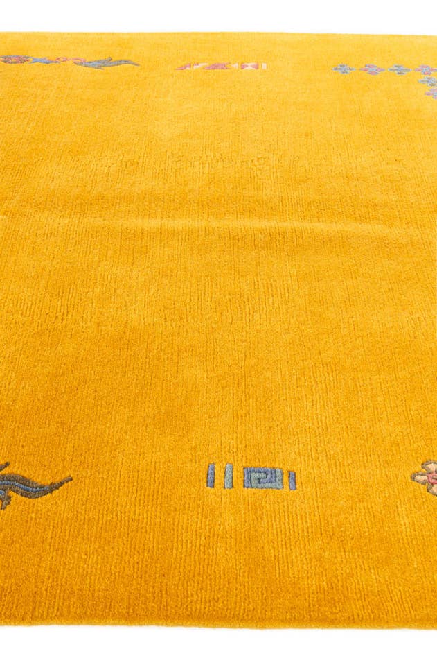 Detail image of 5' 8 x 8' 4 Hand Knotted Tibet Wool Rug