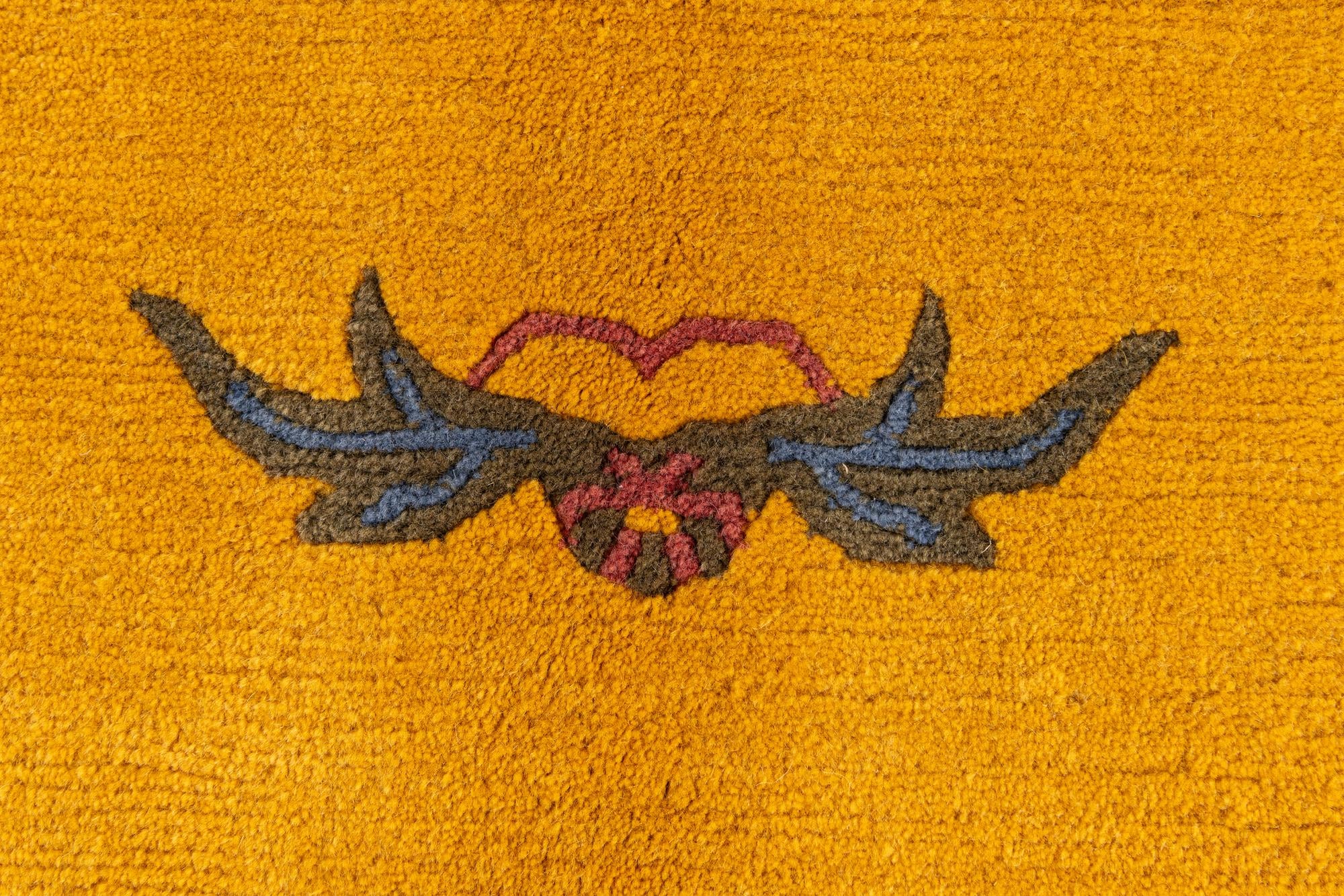 5' 8 x 8' 4 Hand Knotted Tibet Wool Rug