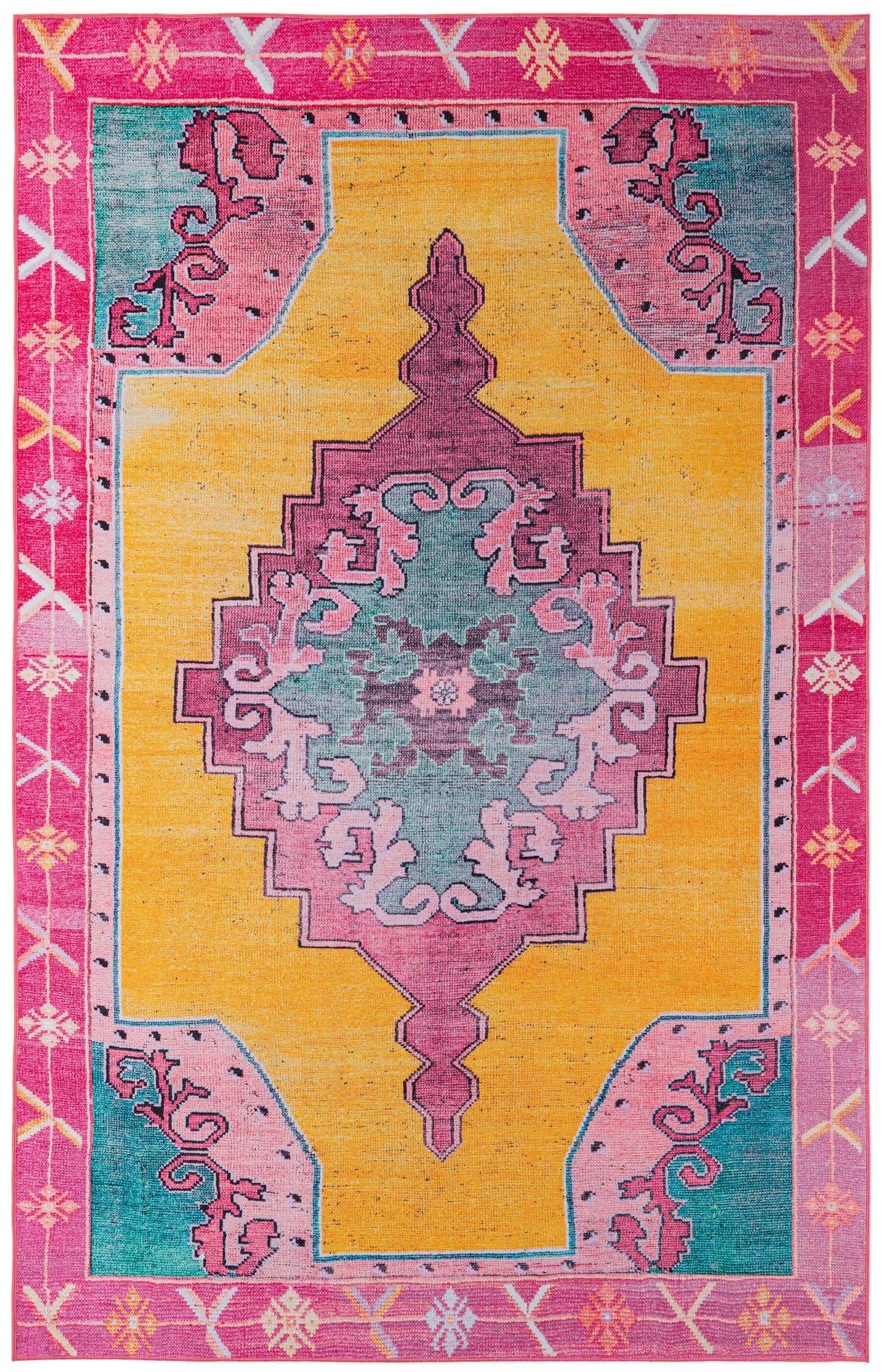 5' x 7' 10 Washable Timeless Rug