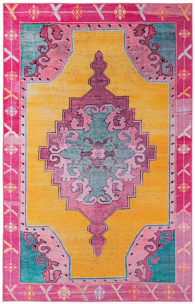 5' x 7' 10 Washable Timeless Rug