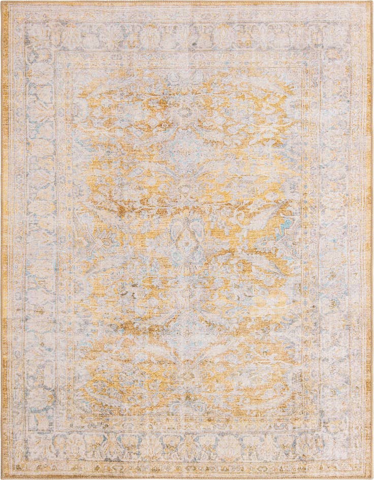 Detail image of 5' x 8' Washable Timeless Rug