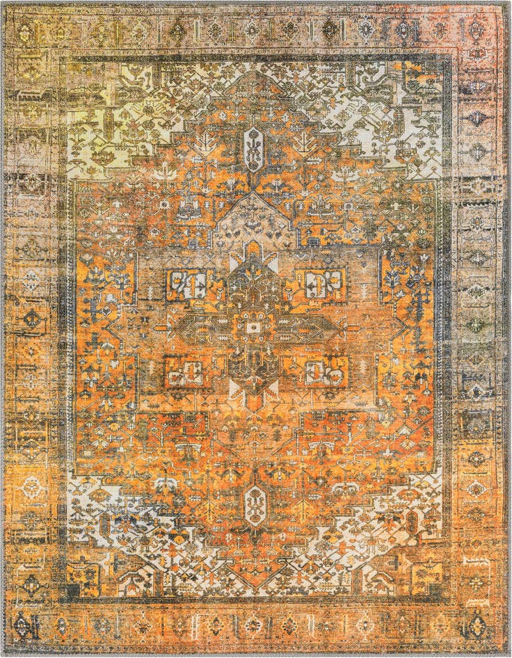 Detail image of 3' 6 x 5' 6 Washable Timeless Rug