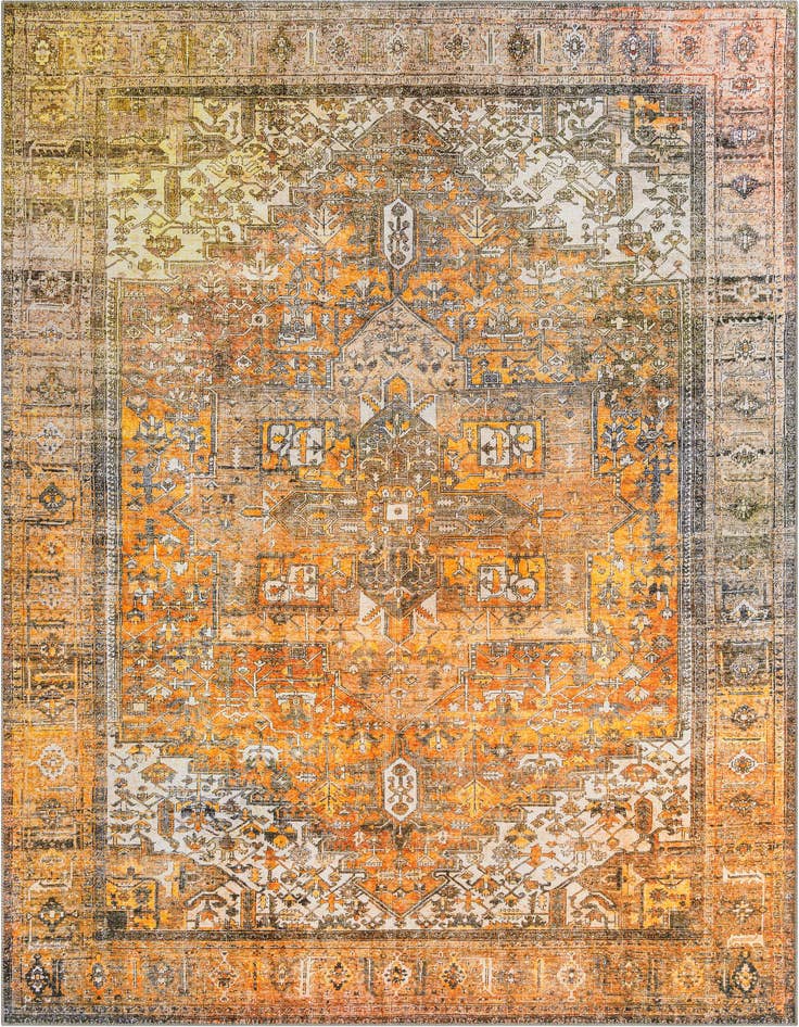 Detail image of 7' 6 x 10' 6 Washable Timeless Rug