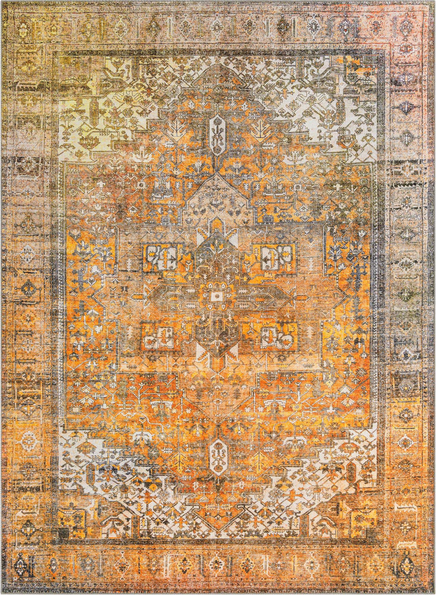 7' 6 x 10' 6 Washable Timeless Rug