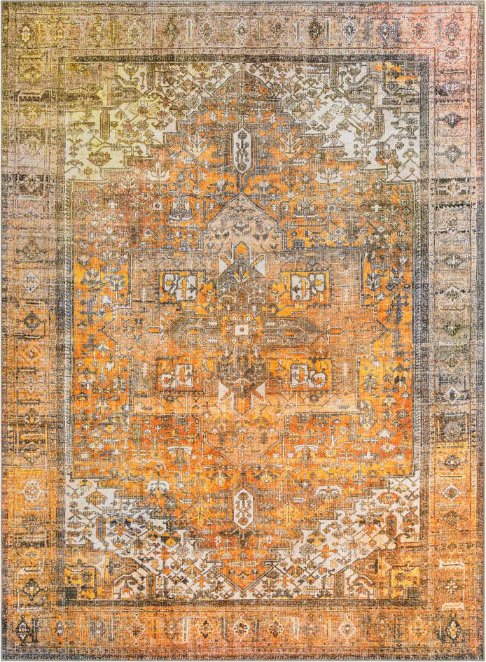 Detail image of 7' 6 x 10' 6 Washable Timeless Rug