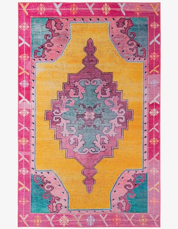 5' x 7' 10 Washable Timeless Rug