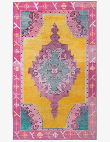 5' x 8' Washable Timeless Rug