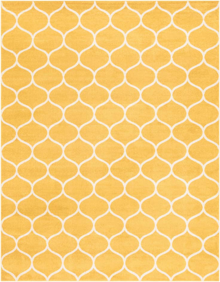 Detail image of 7' 10 x 10' Trellis Frieze Rug