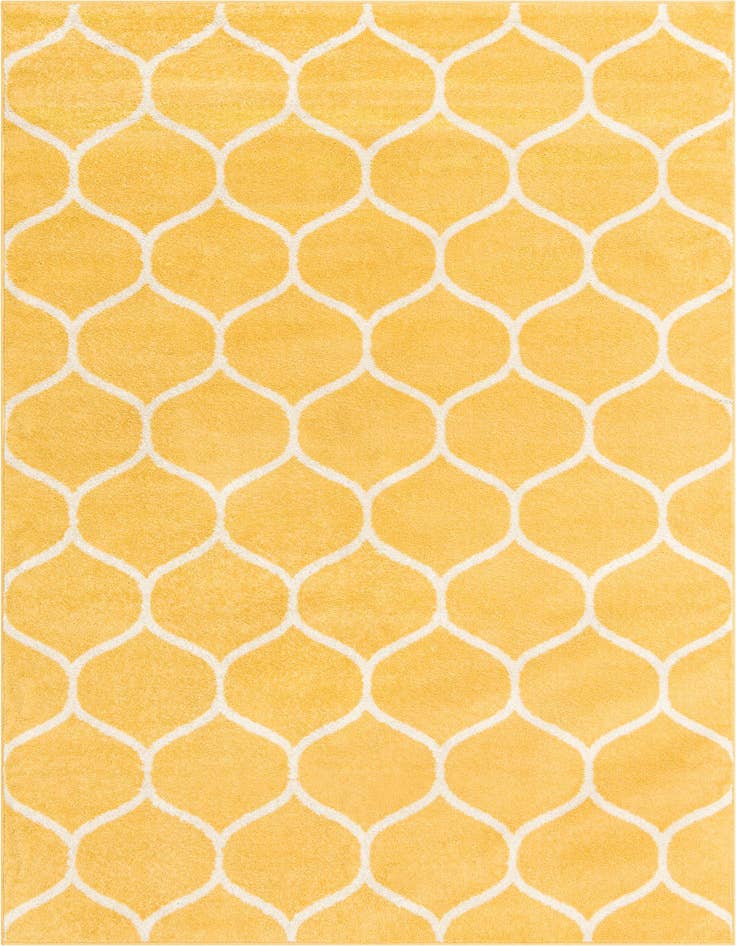 Detail image of 6' x 9' Trellis Frieze Rug