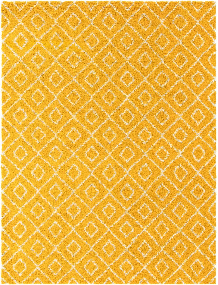 Detailfoto van 325cm x 425cm Trellis Shag Vloerkleed