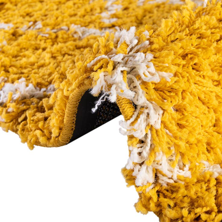 Detail image of 2' x 3' Trellis Shag Rug