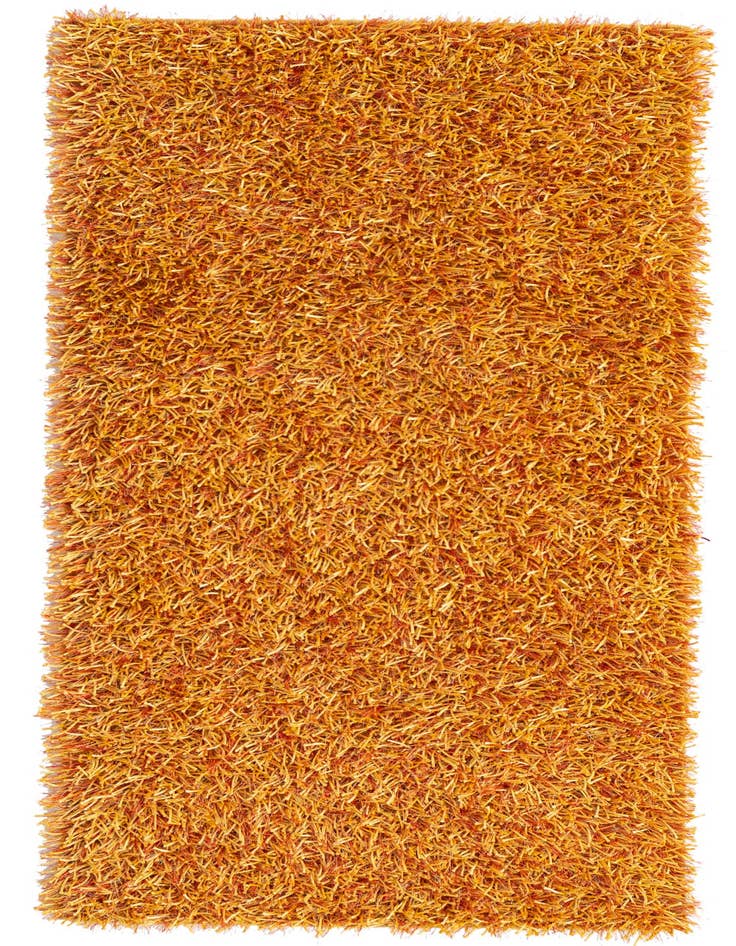 Detail image of 2' 5 x 4' 8  Hand Knotted Two-Tone Shag Oriental Rug